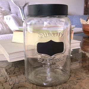 *SALE* Glass Jar with Sealable Top